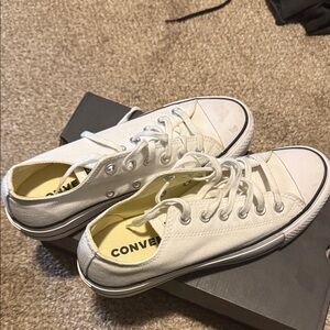 Converse Classic White Canvas Sneakers